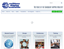 Tablet Screenshot of caribbeanshipping.org